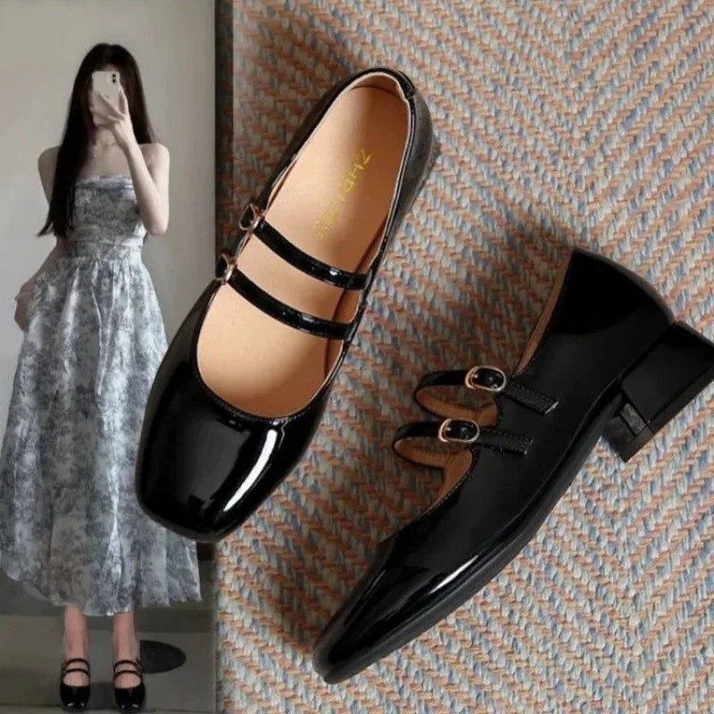 נעלי עקב נמוך- סופיה